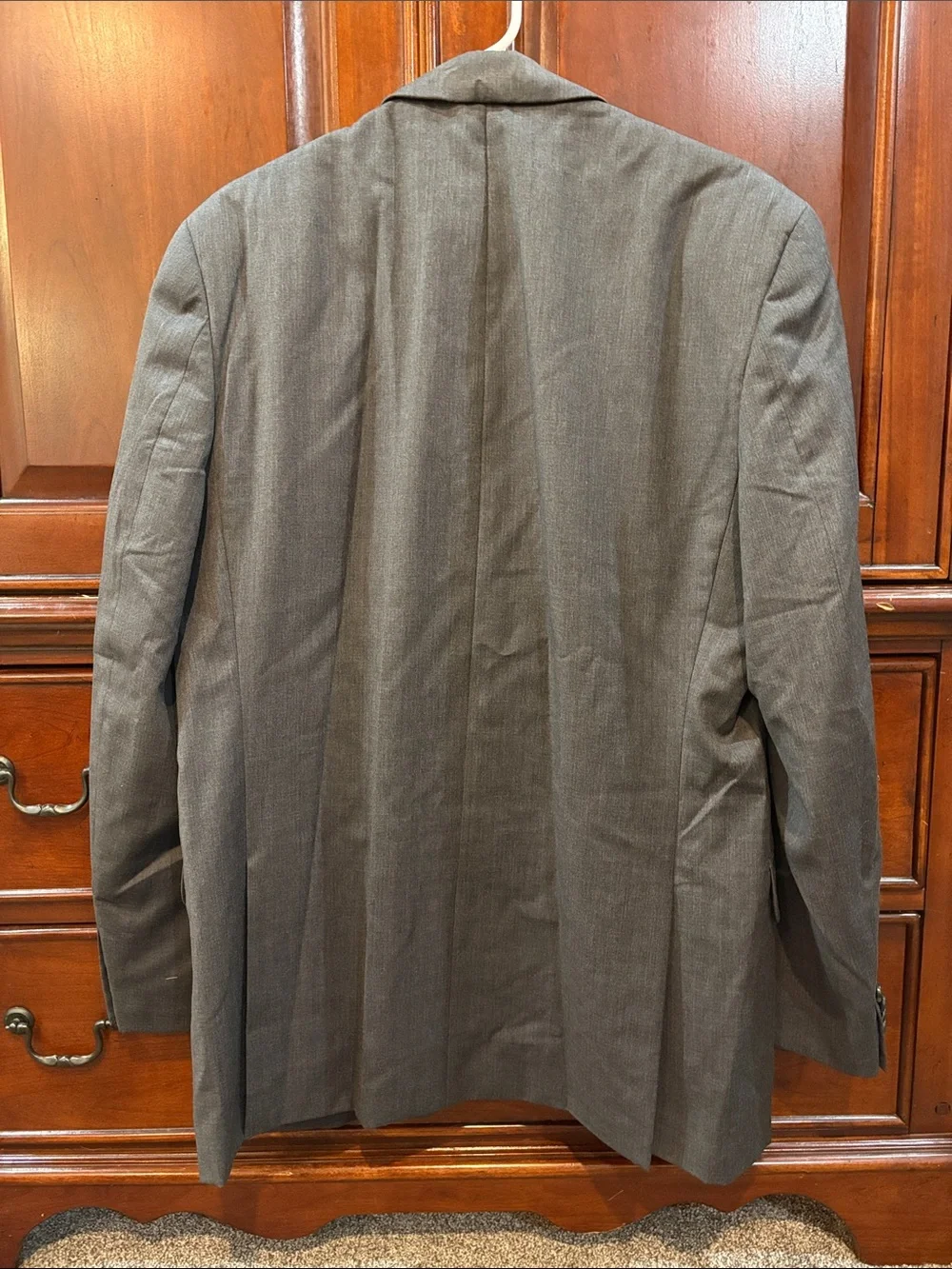 Alfani Men's Dark Gray Two-Button Suit Blazer